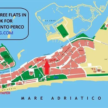 Appartamento Riva Foscolo * Γκράντο