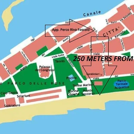 Διαμέρισμα Appartamento Riva Foscolo Γκράντο